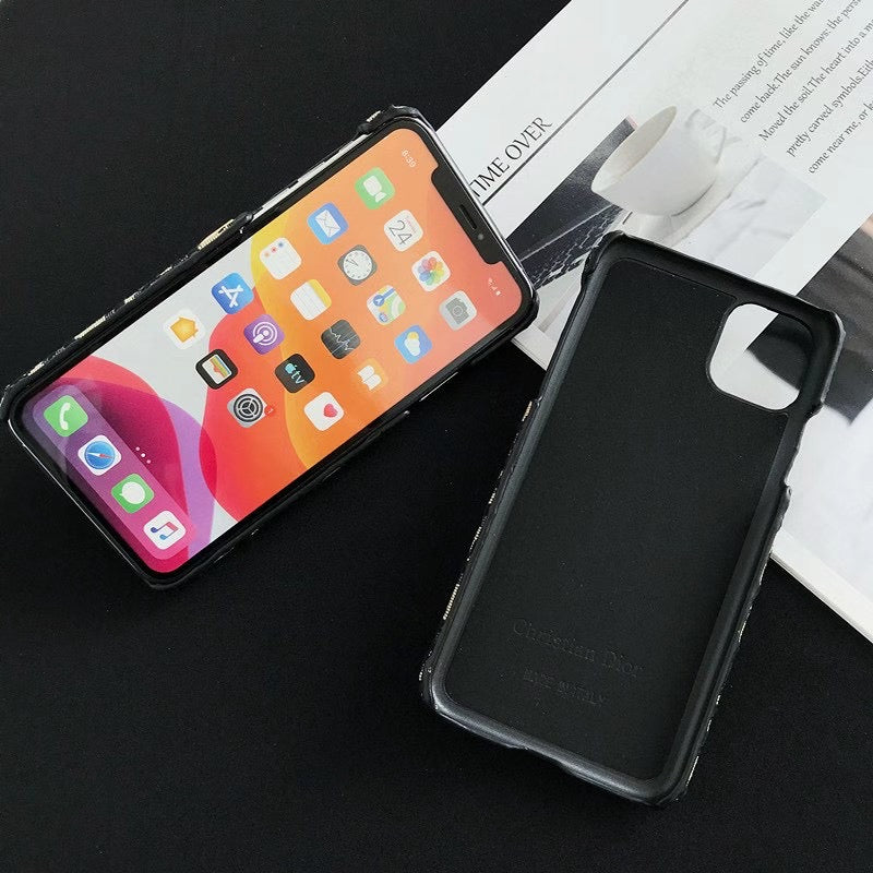 Dior Luxury iPhone Case with Card Holder