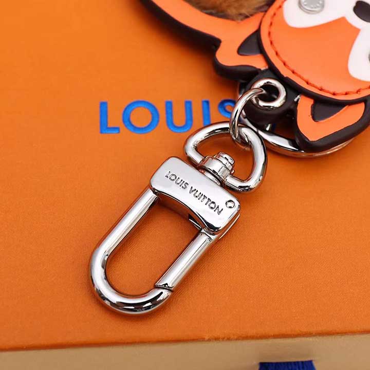Louis Vuitton Leather keychain Brand Anime Style