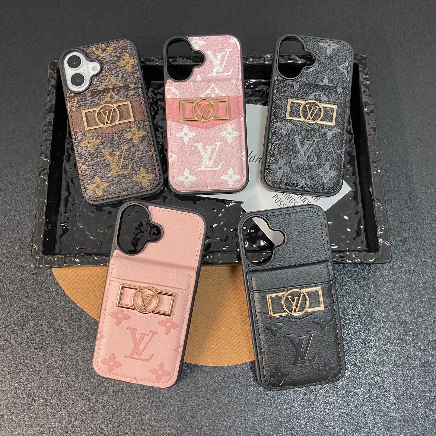 Luxury Louis vuitton style phone cas