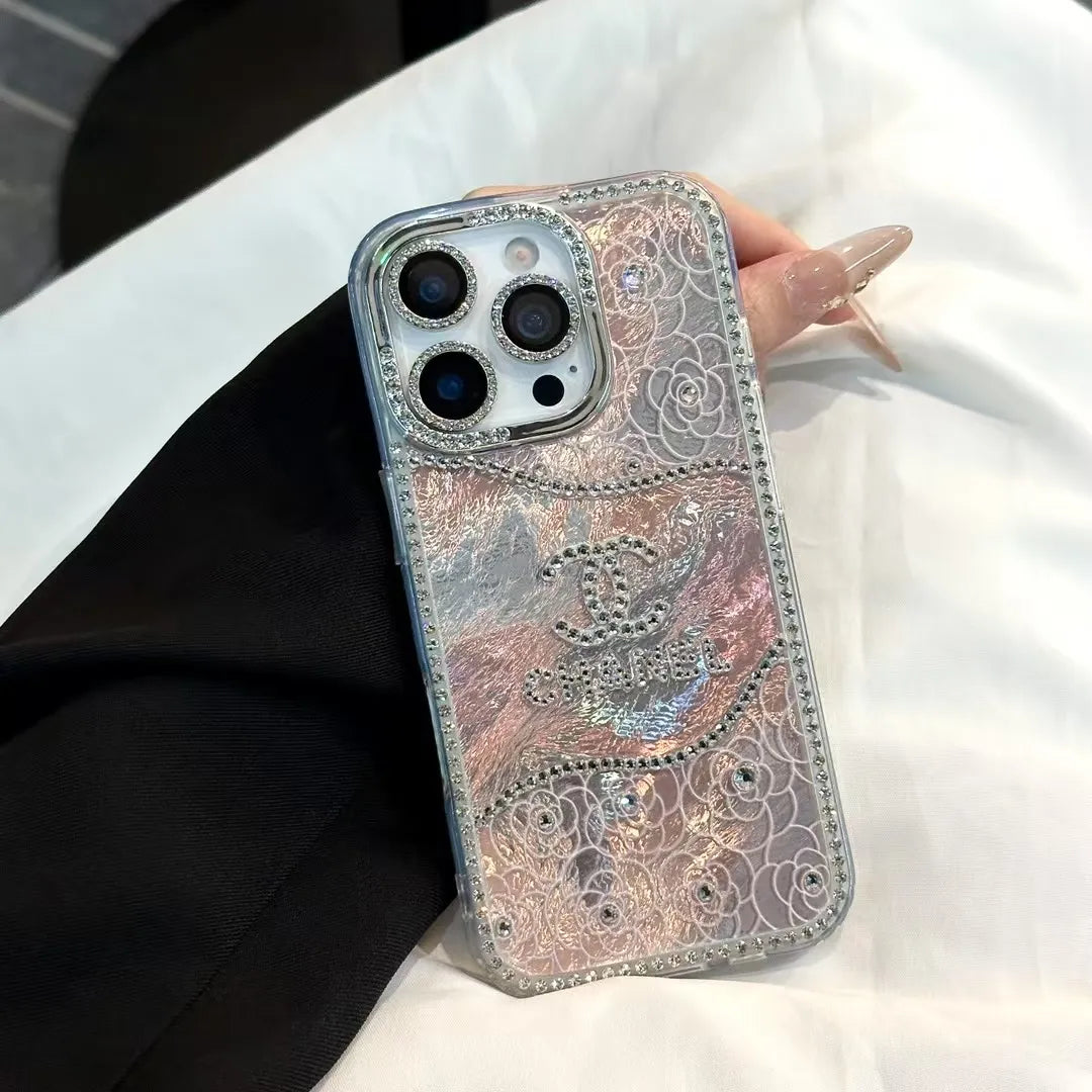 Chanel Inspired Pearl iPhone Case – MagSafe Premium Phone Case