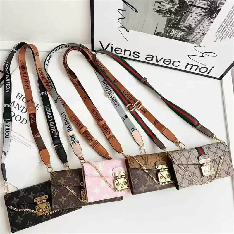 Monogram LV Luxurious Phone Case With Strap