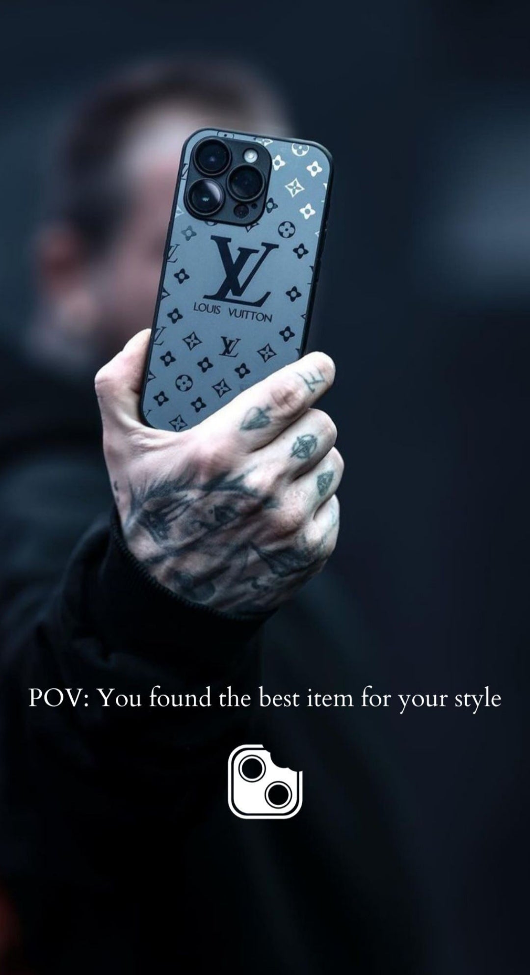 LUXURY LV FROSTED MATTE CASE FOR IPHONE 16 15 14