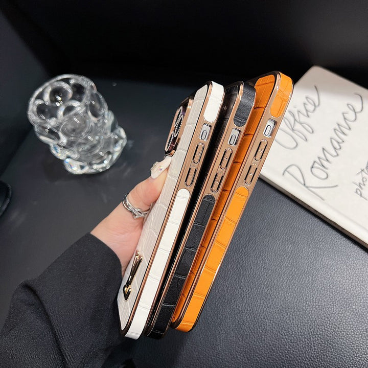 Premium LV Crocodile Pattern Color iPhone Case