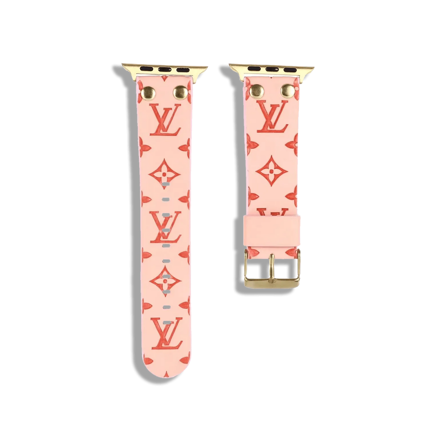 Shockproof Pink Louis Vuitton Apple Watch Band – MagSafe Premium Phone Case