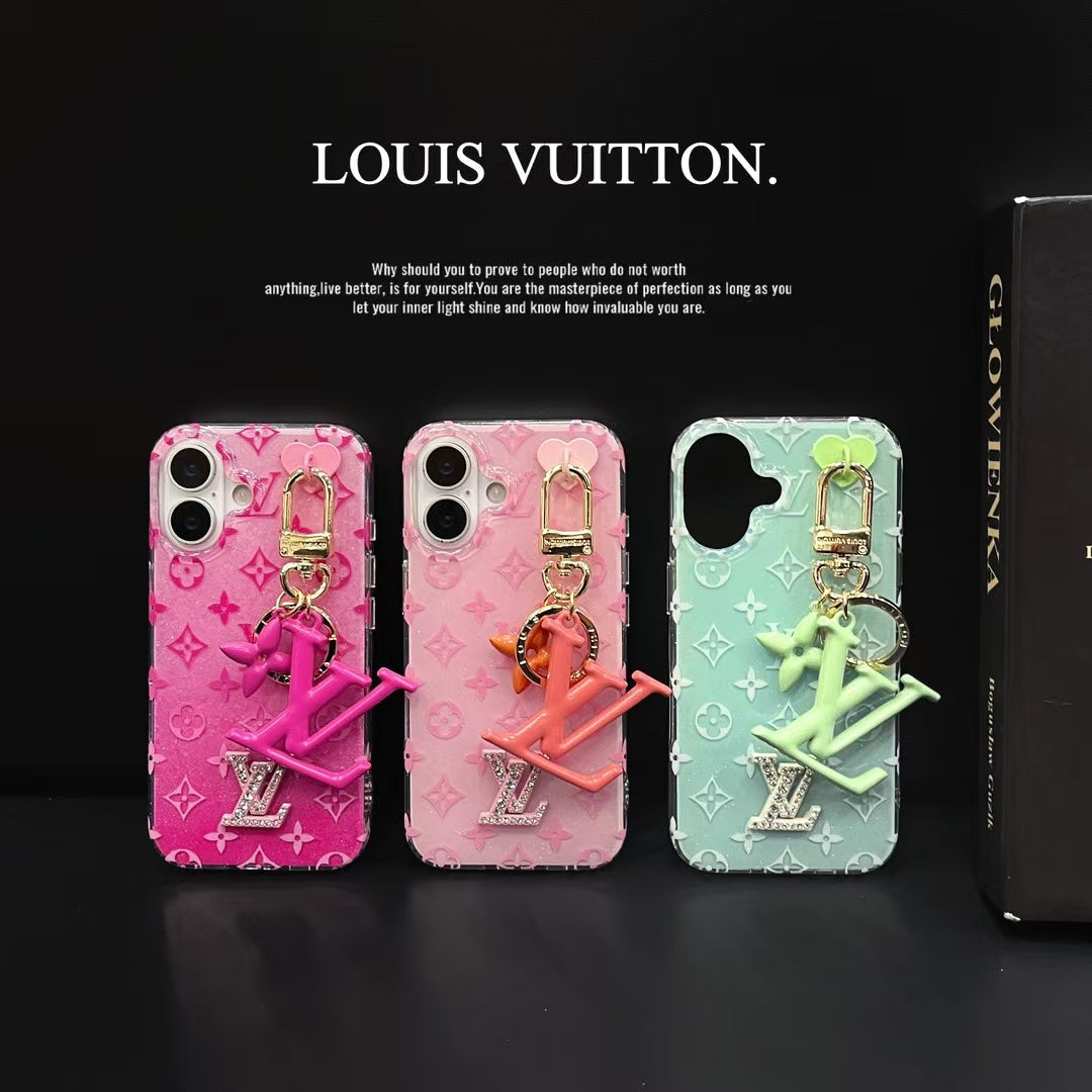 Protective Phone Shockproof Case for Louis Vuitton iPhone 16 Plus