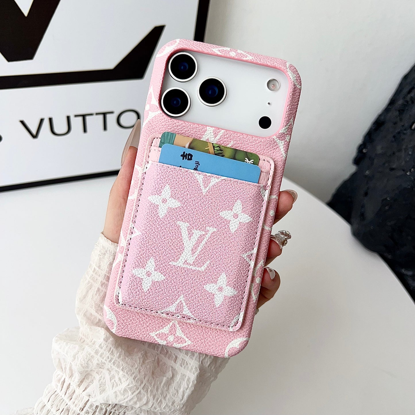Louis Vuitton iPhone 16 Pro Max – Slim Clear Phone Case