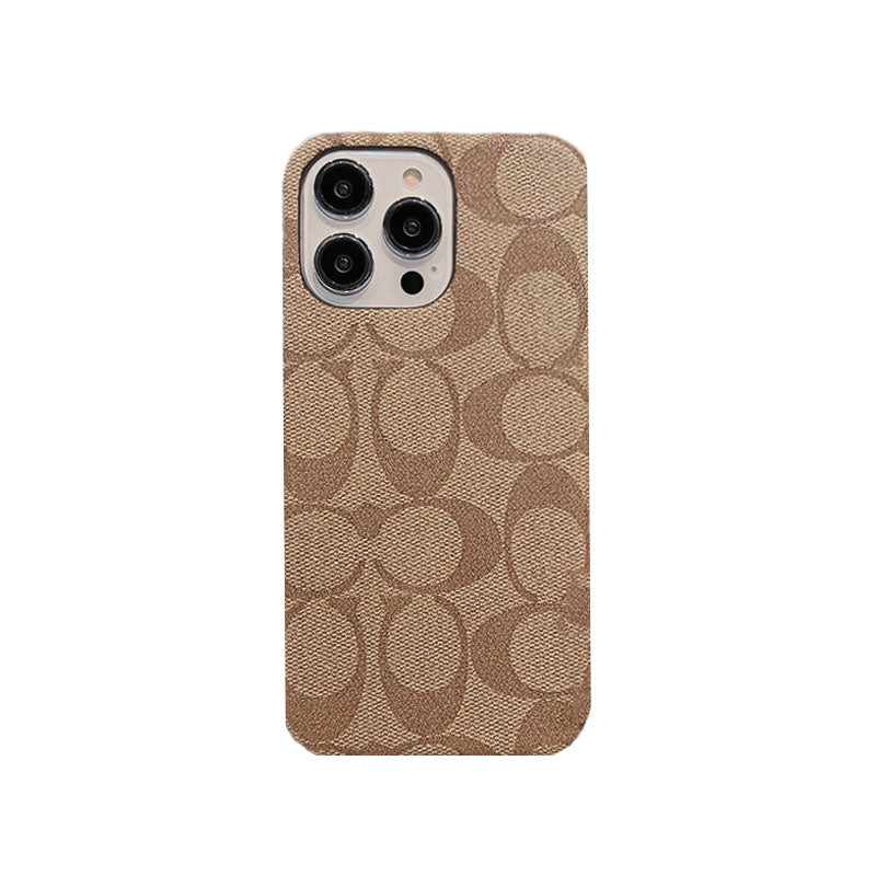 Designer Classic Coach iPhone Case Coffee -JDK241426 Inspired