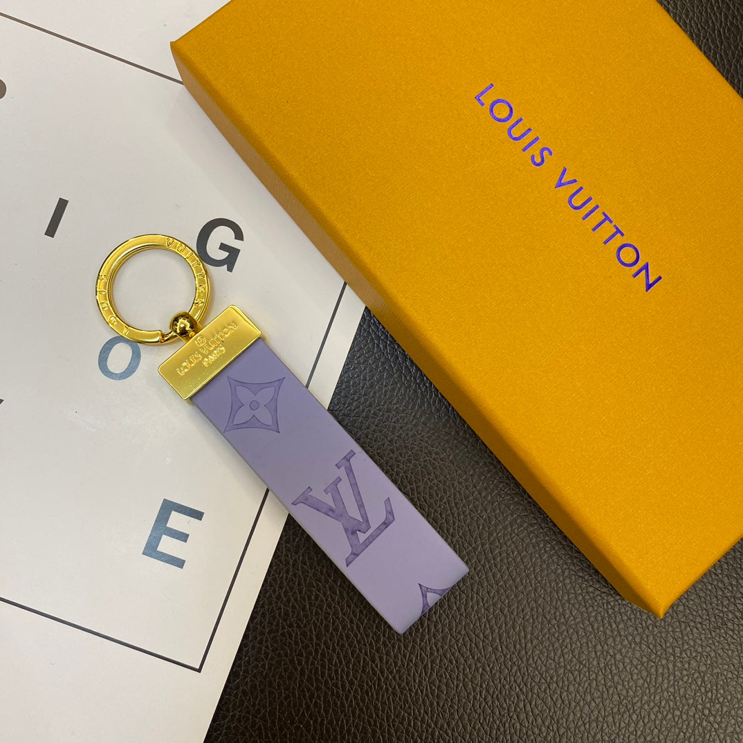 Louis Vuitton Leather Key Chain