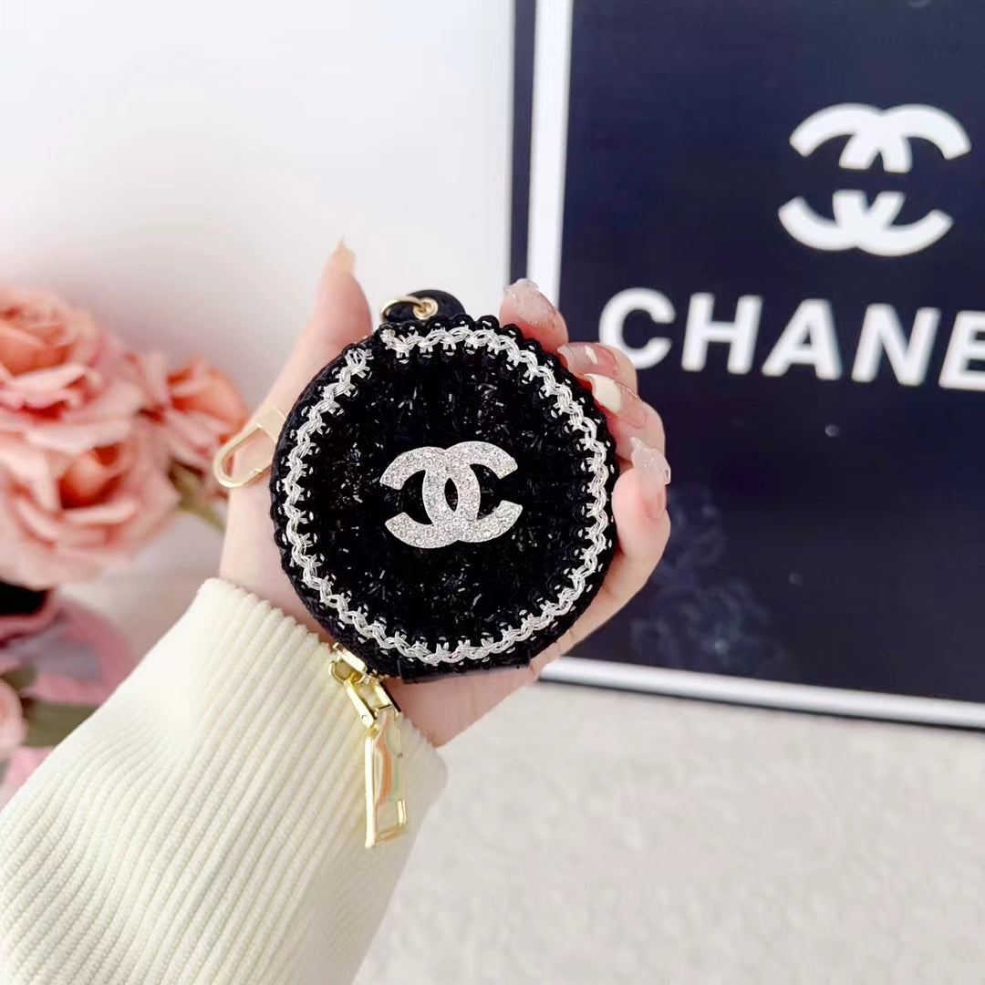 Designer Lady Chanel Airpods Case