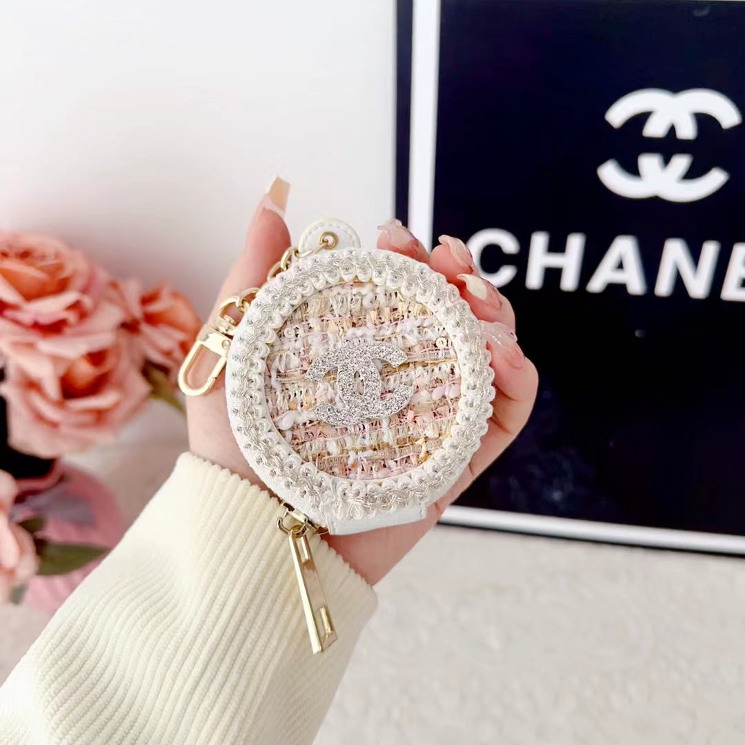 Designer Lady Chanel Airpods Case