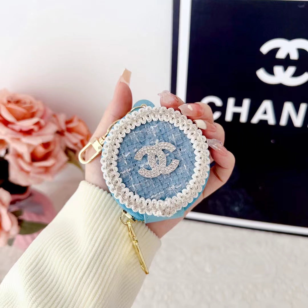 Designer Lady Chanel Airpods Case