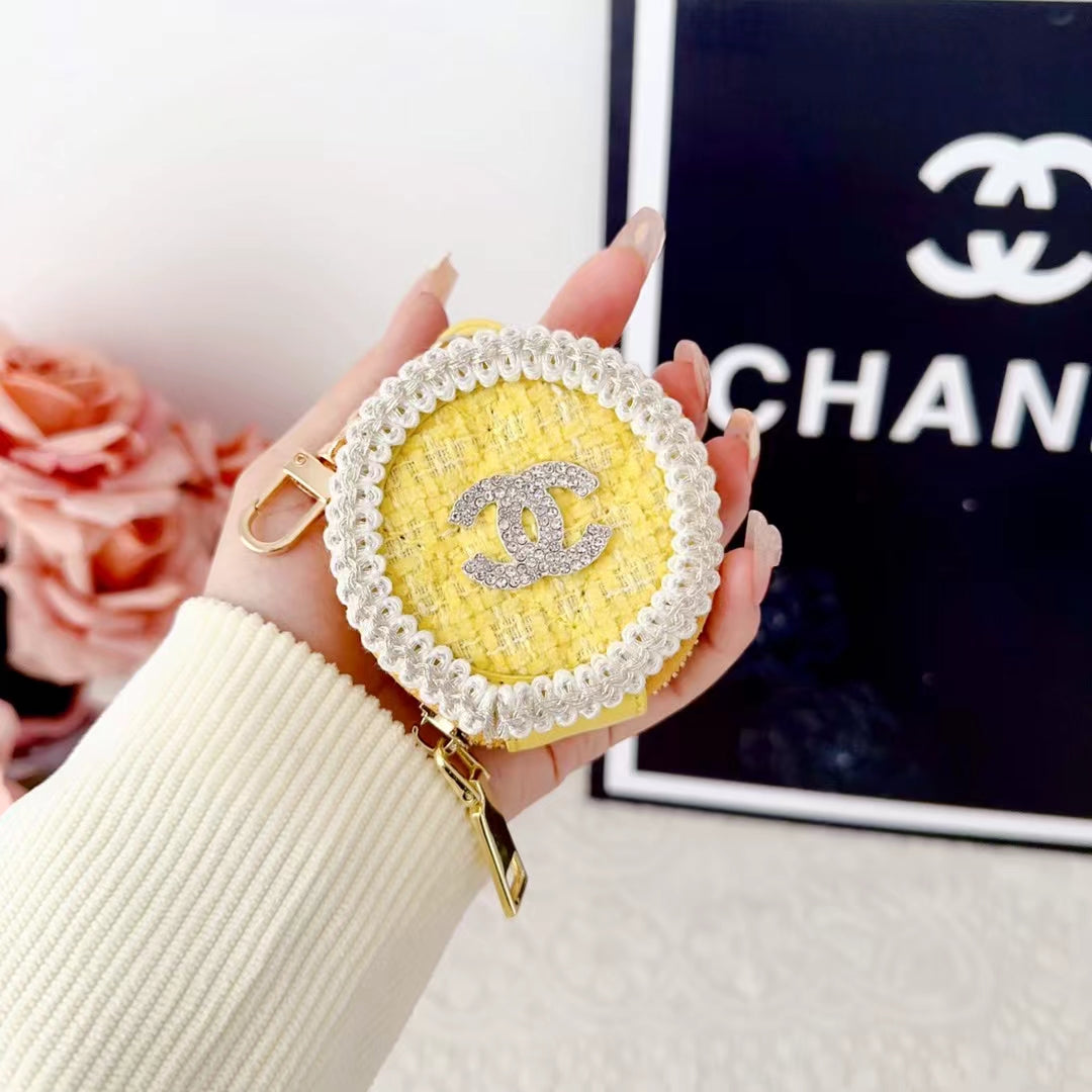 Designer Lady Chanel Airpods Case