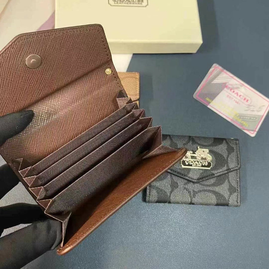 Coach Wallet Card Holder Duo