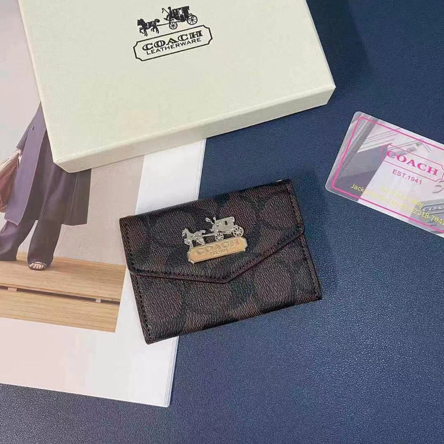 Coach Wallet Card Holder Duo