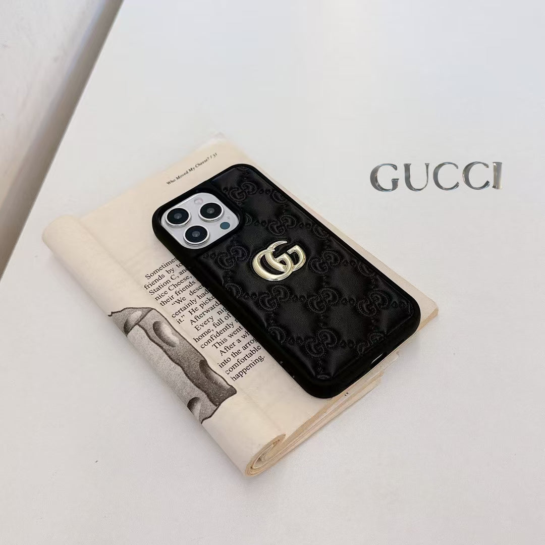 Stylish Gucci Lady iPhone Case – Sophisticated Protection