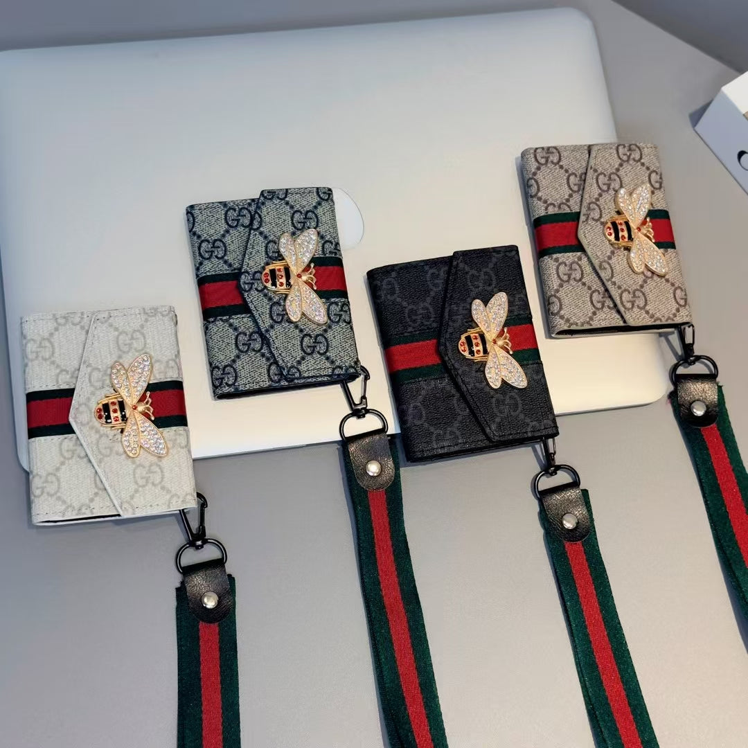 Gucci Wallet Card Holder With Strap