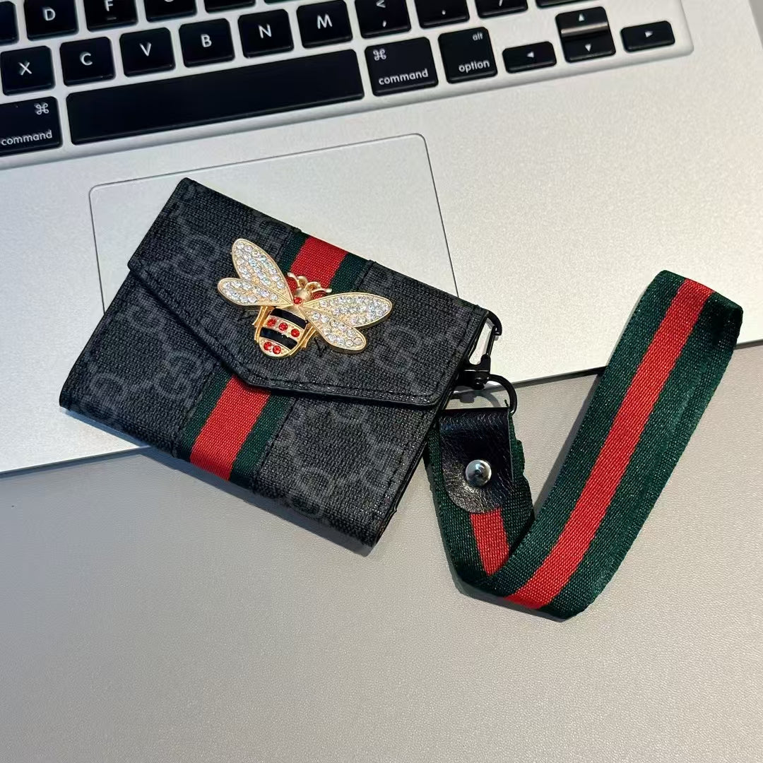 Gucci Wallet Card Holder With Strap