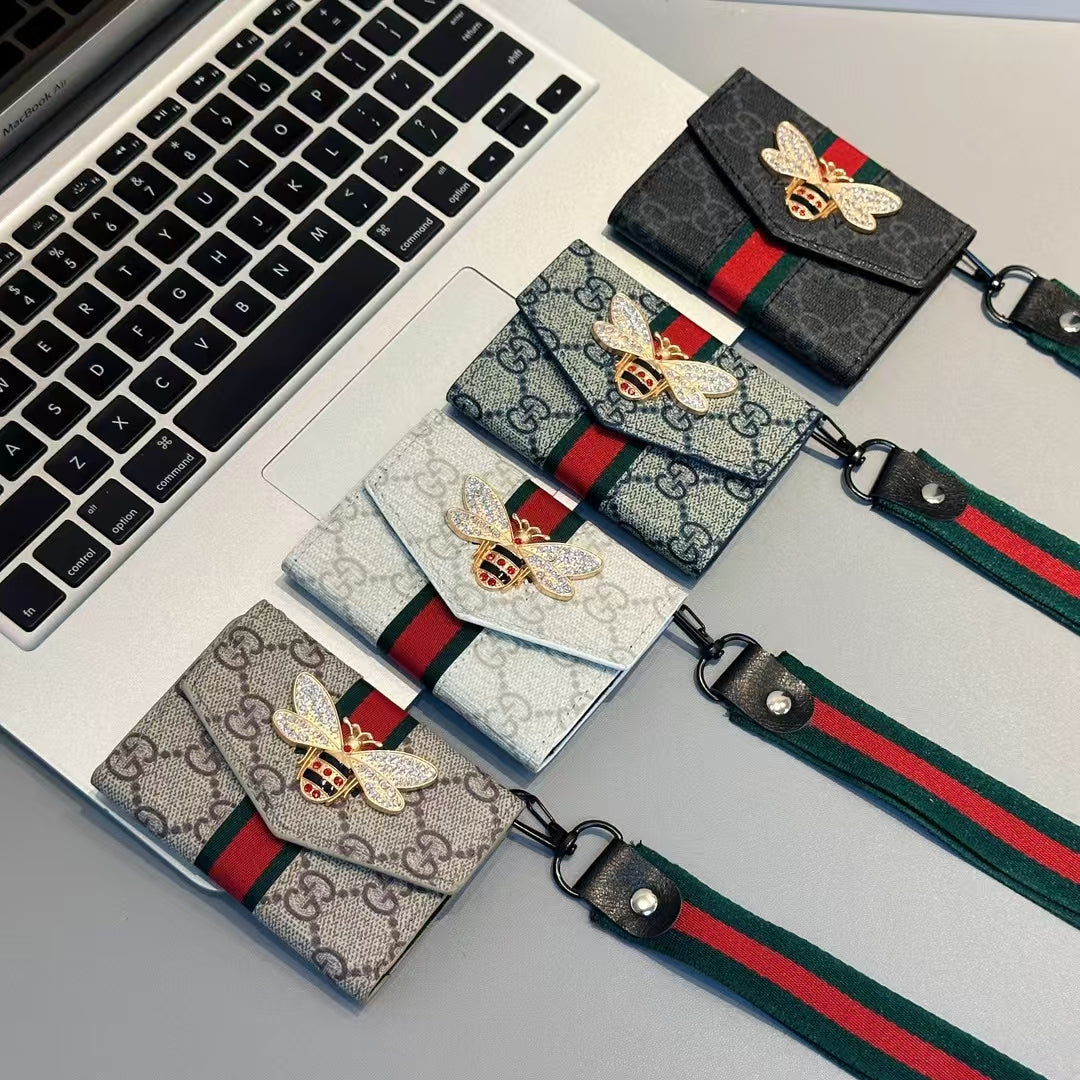 Gucci Wallet Card Holder With Strap