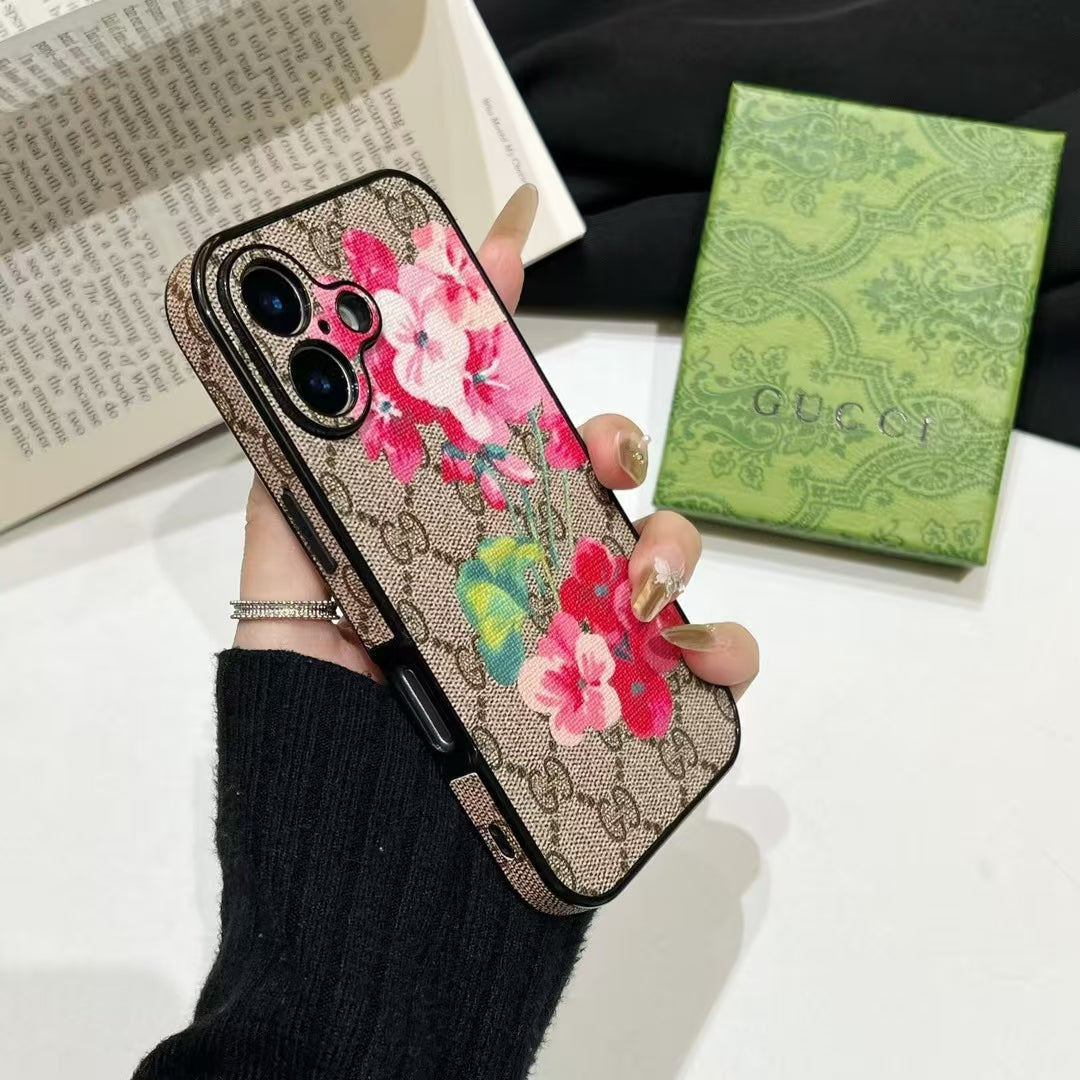 Inspired Gucci Flower IPhone Case
