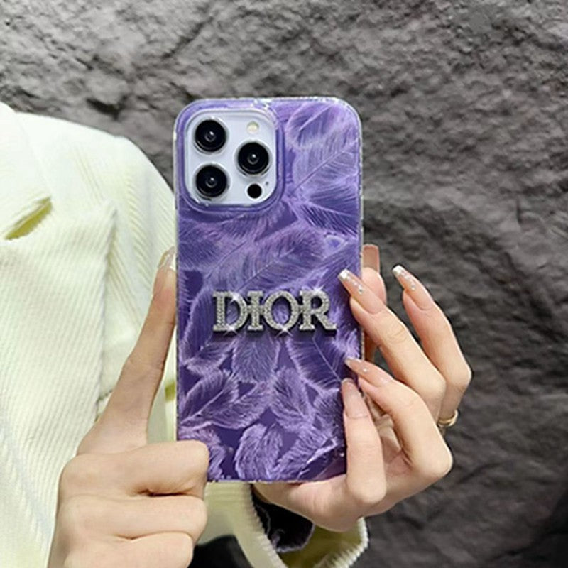Christian Dior phone case iPhone 15 pro max – Slim Clear Phone Case
