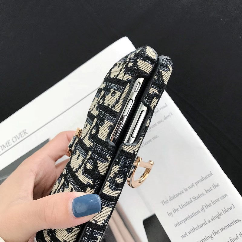 Dior Luxury iPhone Case with Card Holder