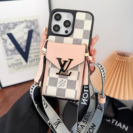 LV Iphone Case With Strap And Card Holder FOR IPHONE 17 16 15 14 13
