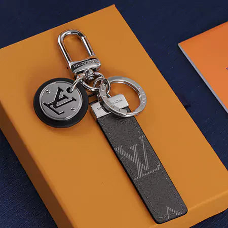 Louis Vuitton Keyring Black Monogram