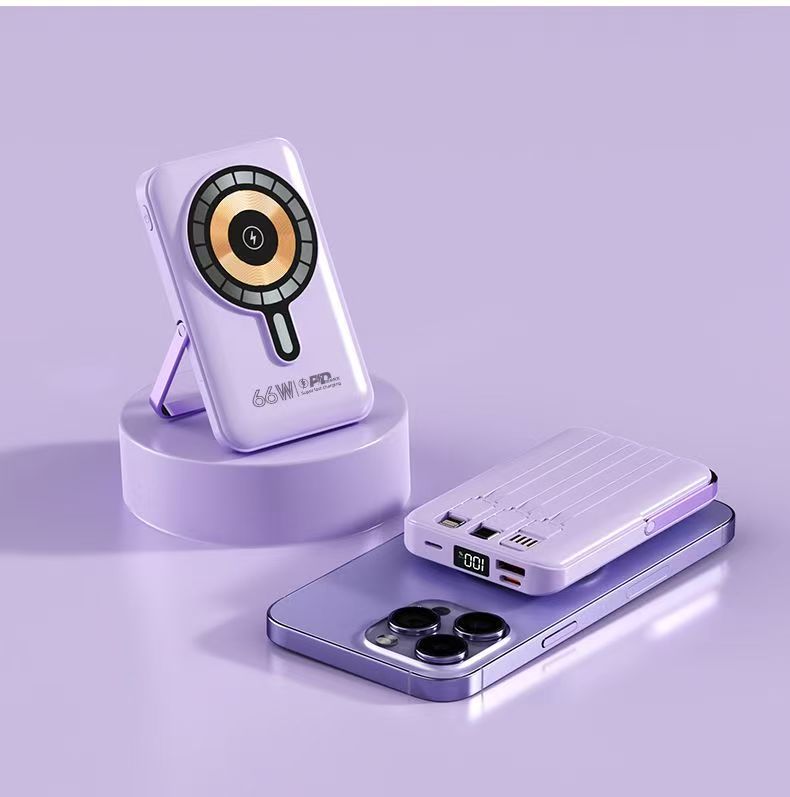 Mini Slim Magsafe Power Bank Magnetic Wireless Charger