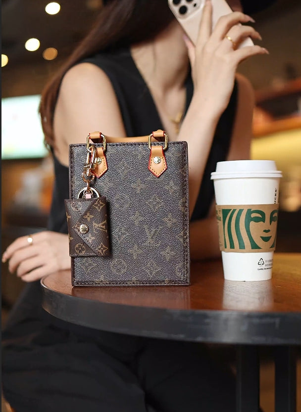 Designer LV Keychain phone bag crafted by a celebrity designer Inspired