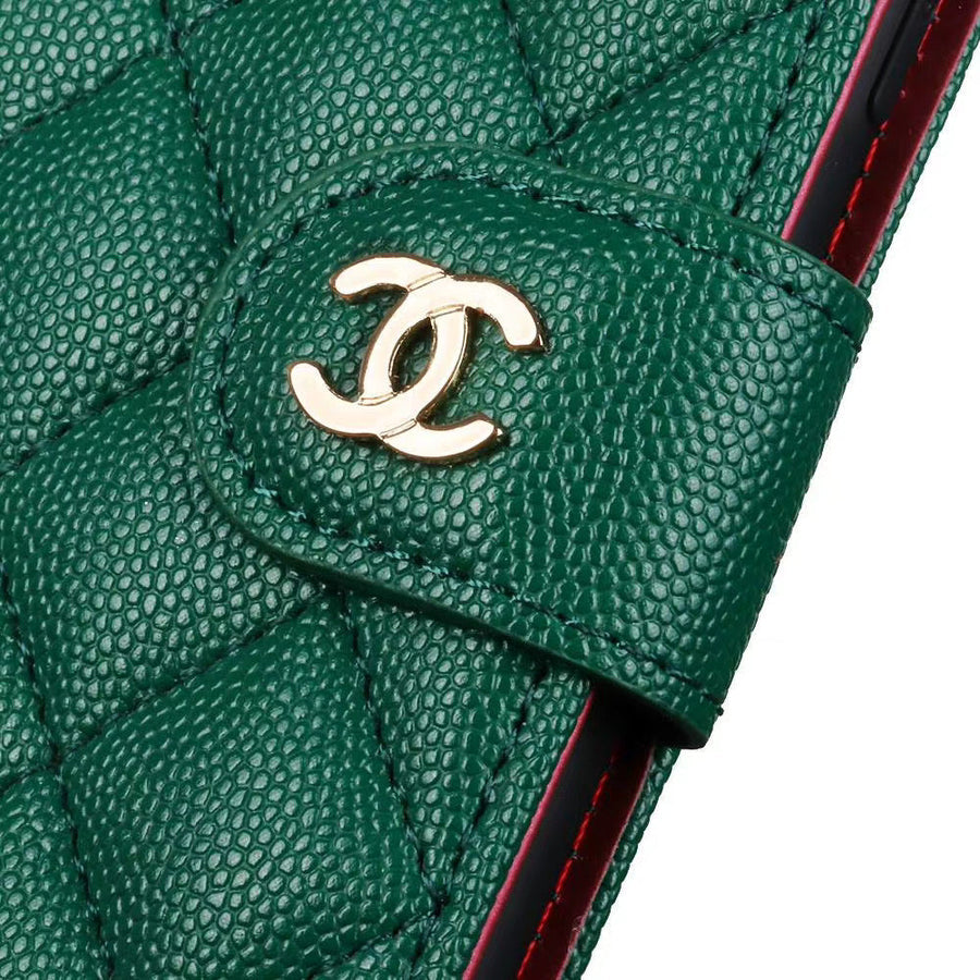 Luxury LV Phone Bag Case for iPhone with Card Holder