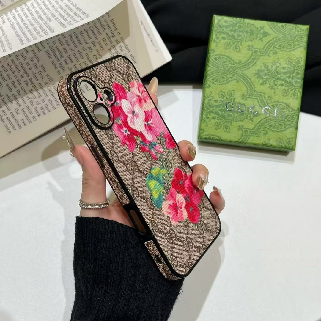 Inspired Gucci Flower IPhone Case