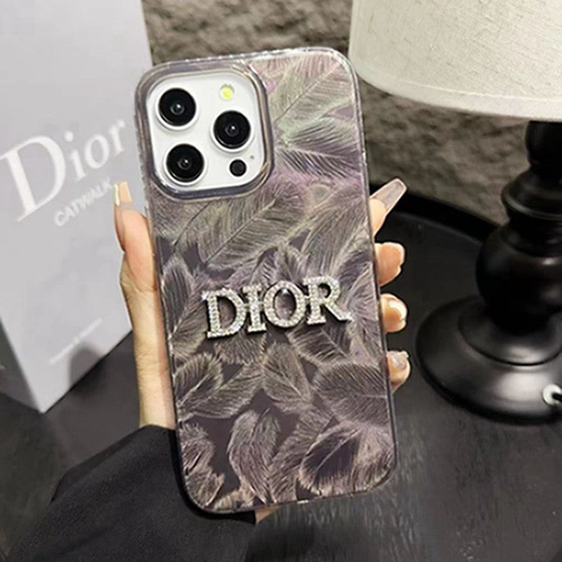 Christian Dior phone case iPhone 15 pro max – Slim Clear Phone Case