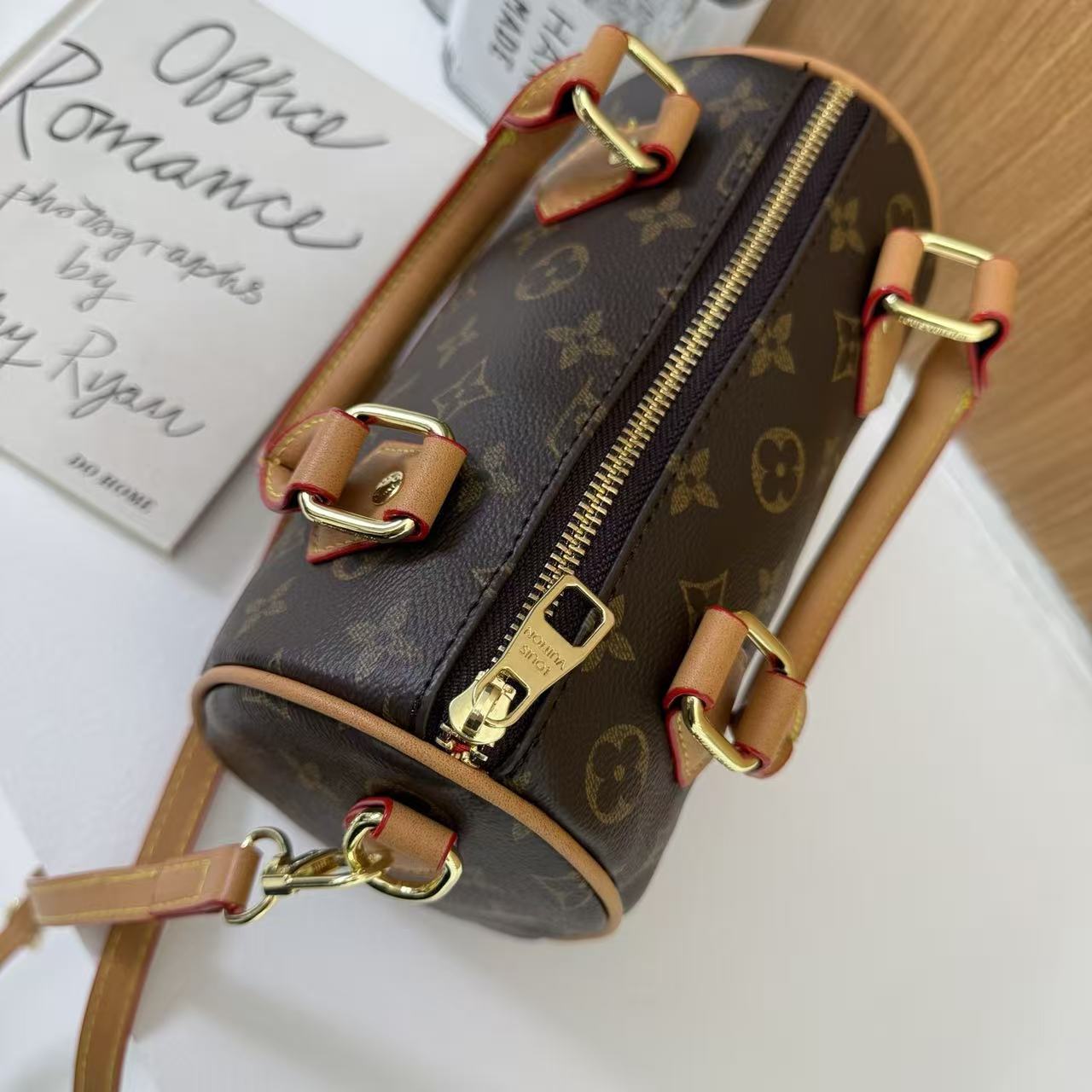 Designer LV Monogram Mini Barrel Bag Inspired