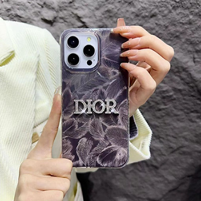 Christian Dior phone case iPhone 15 pro max – Slim Clear Phone Case