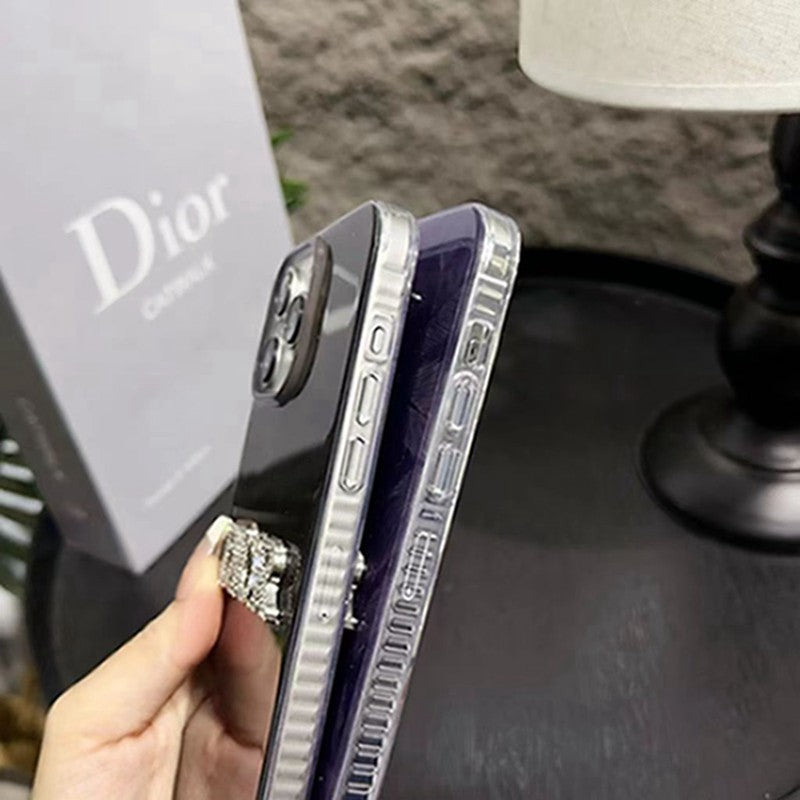 Christian Dior phone case iPhone 15 pro max – Slim Clear Phone Case