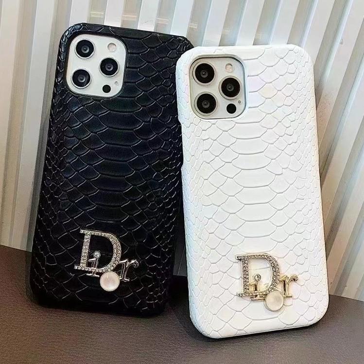 STYLISH DIOR SNAKE PATTERN IPHONE CASE