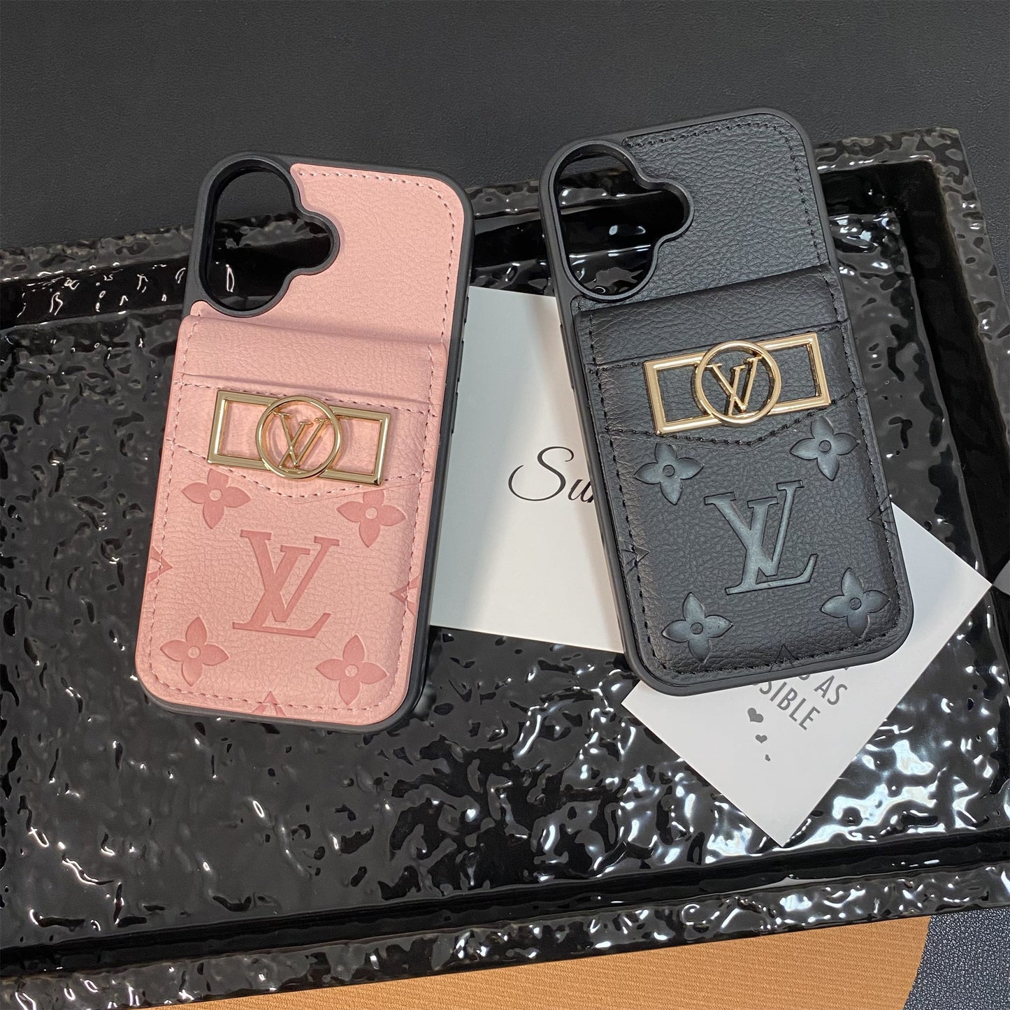 Luxury Louis vuitton style phone cas