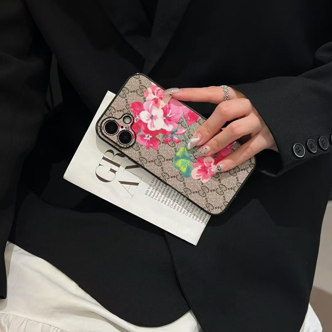Inspired Gucci Flower IPhone Case