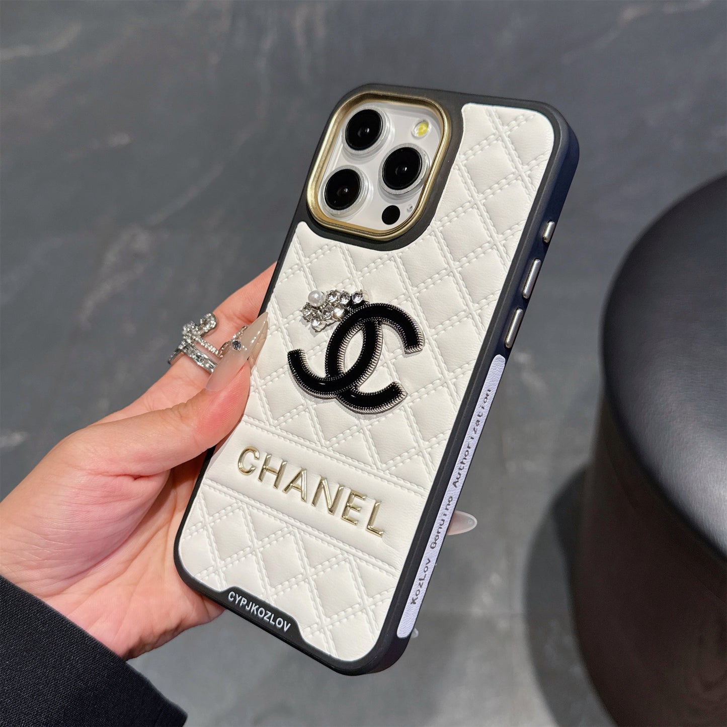 Luxury Chanel Diamond iPhone Case - High-end smartphone cases