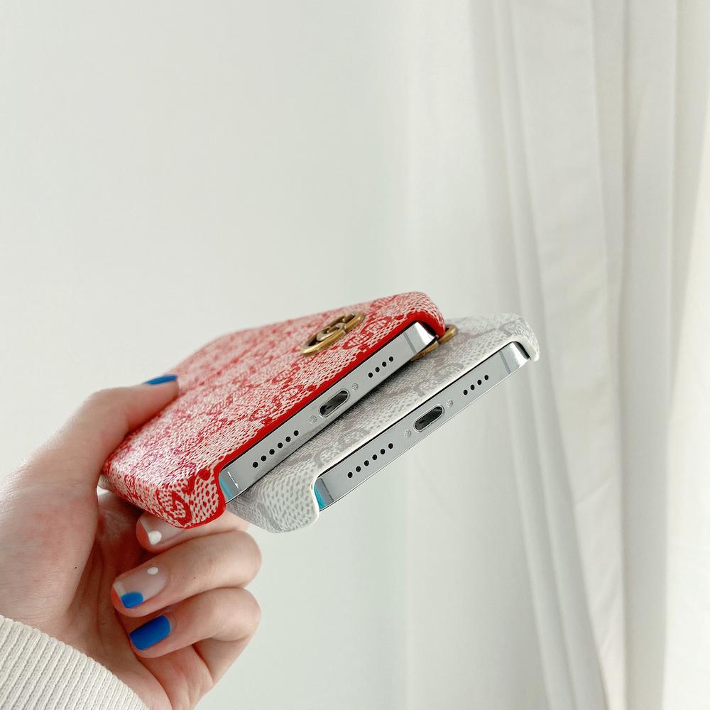 GG Phone Case With Card Holder – Slim Clear Phone Case