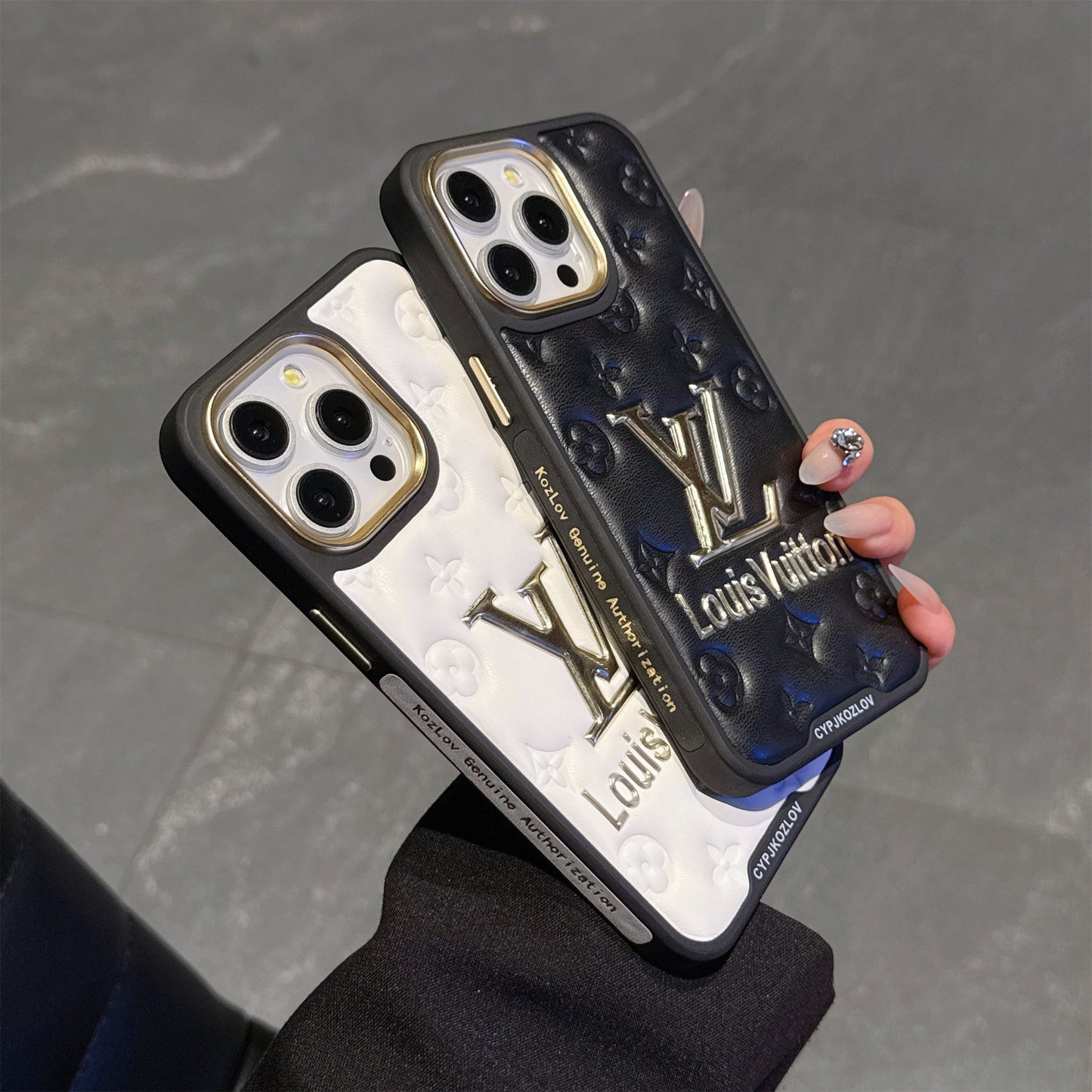 Leather Louis Vuitton Apple iPhone Case