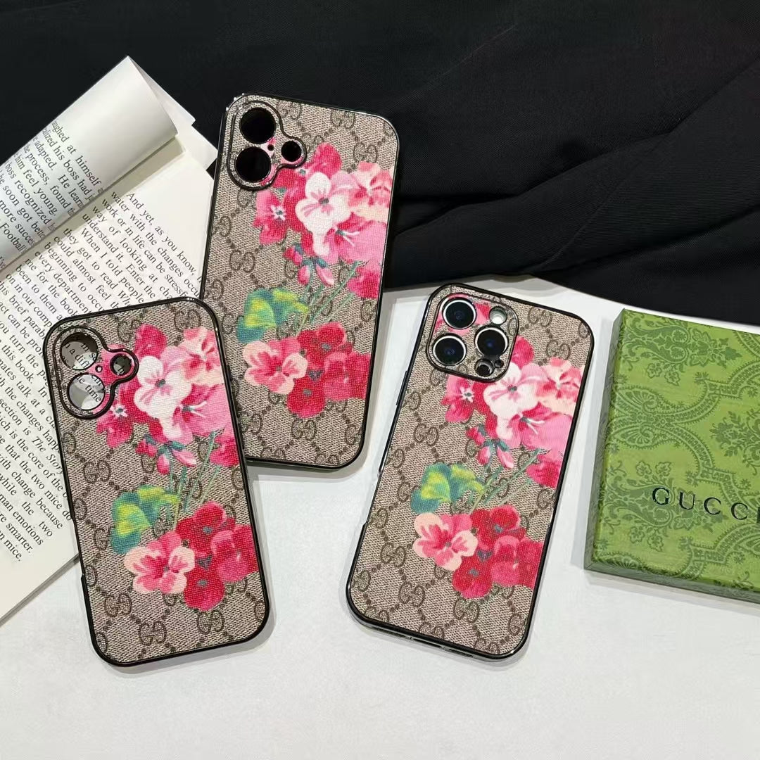 Inspired Gucci Flower IPhone Case