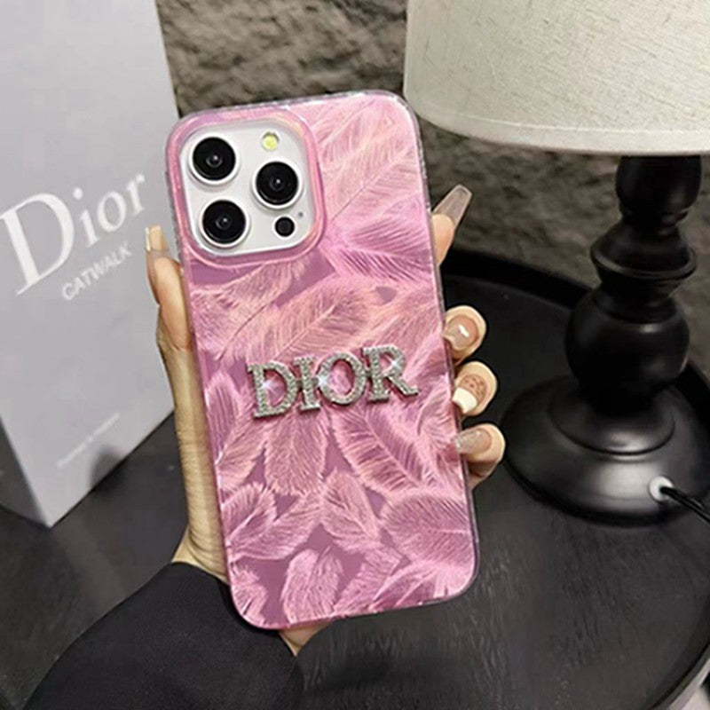 Christian Dior phone case iPhone 15 pro max – Slim Clear Phone Case