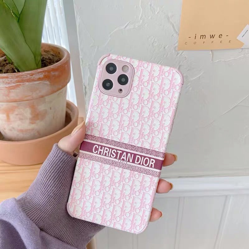 Luxury Christian Dior phone case For IPhone