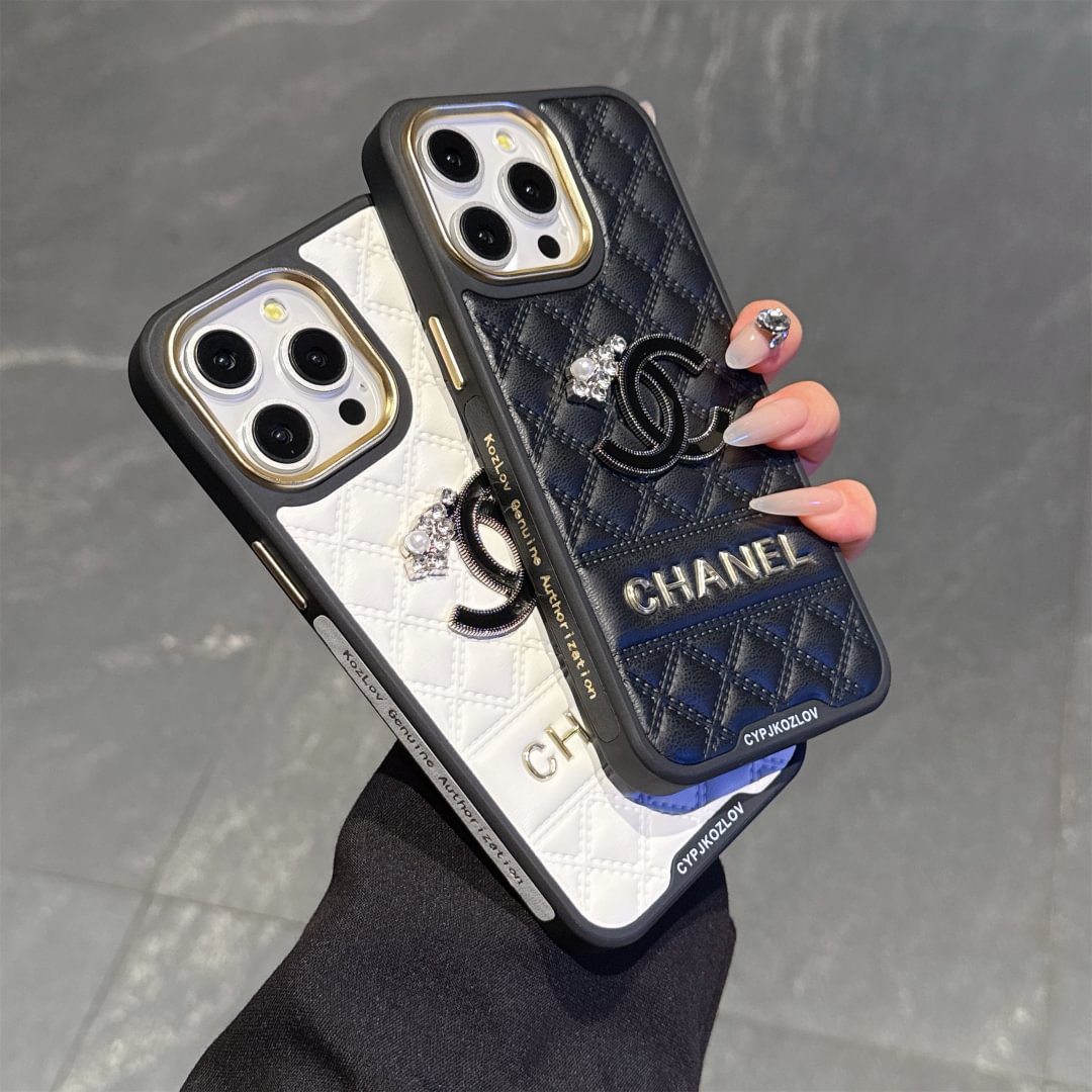 Luxury Chanel Diamond iPhone Case - High-end smartphone cases