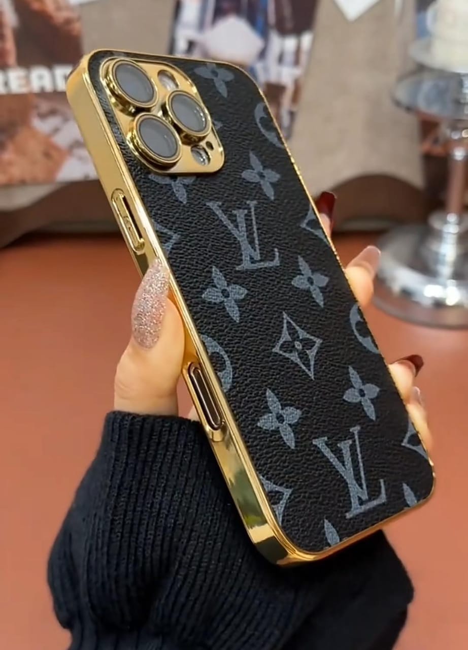 LUXURY LV IPHONE CASE LEATHER COVER