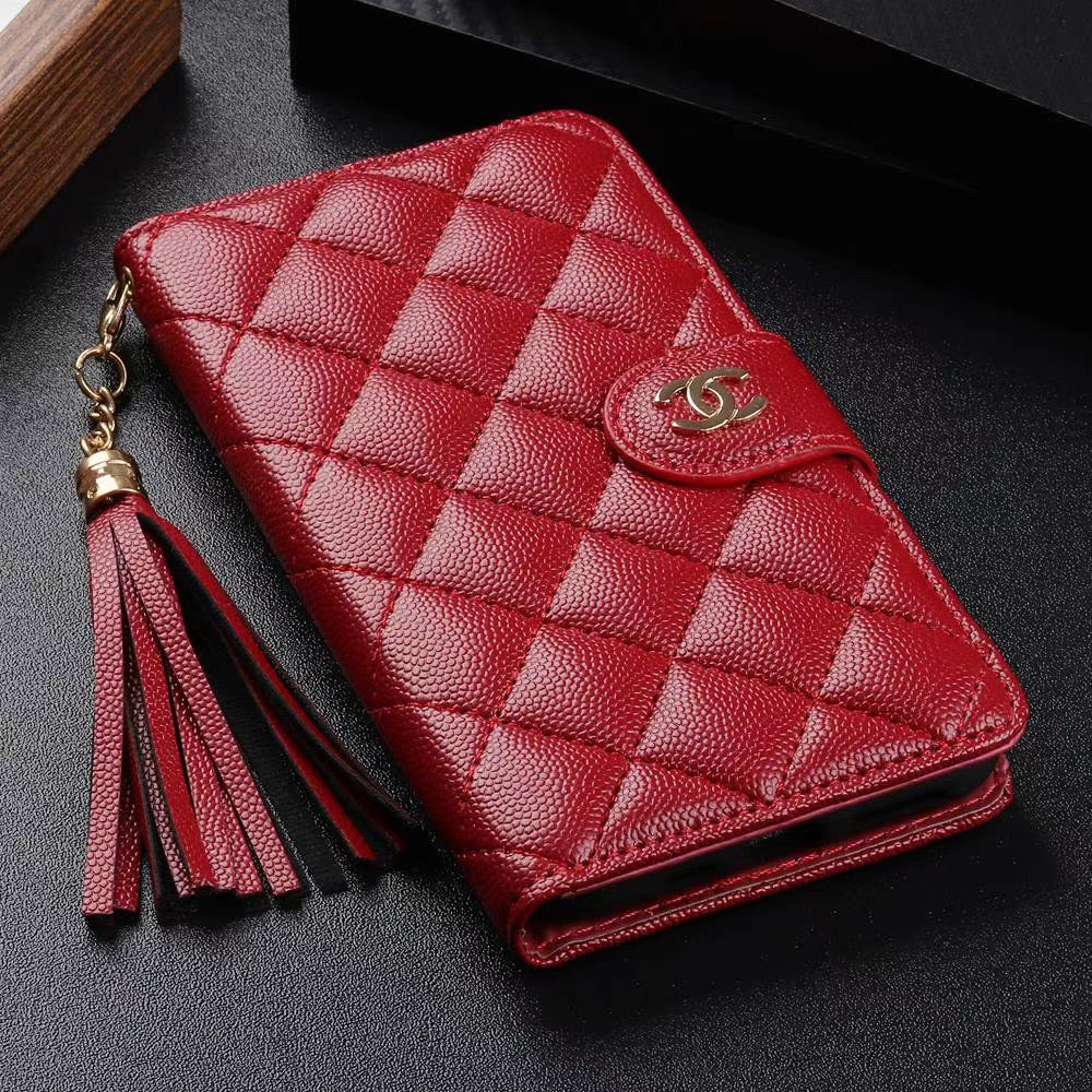 Luxury LV Phone Bag Case for iPhone with Card Holder