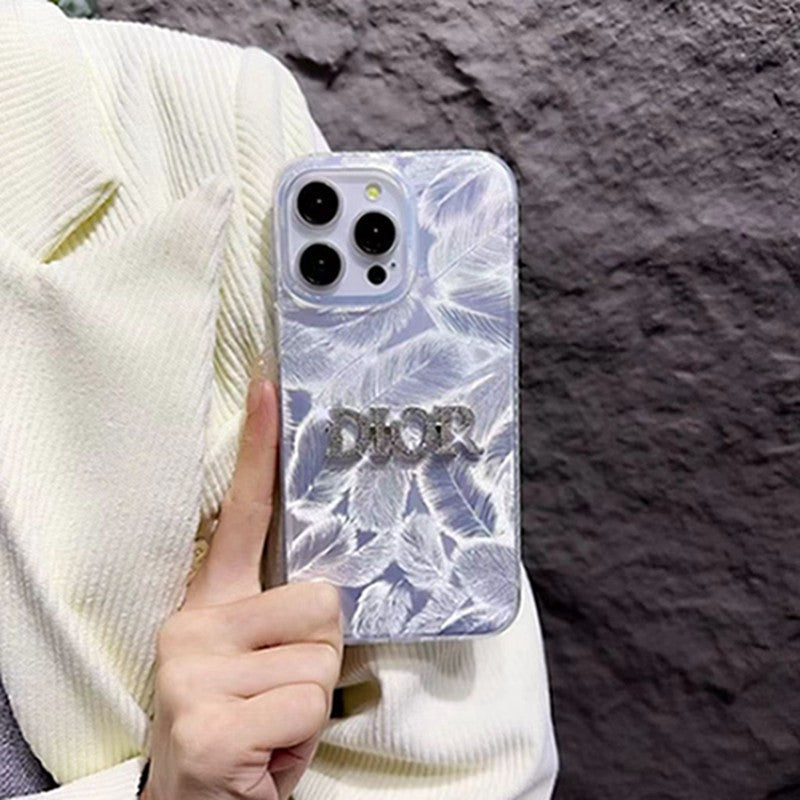 Christian Dior phone case iPhone 15 pro max – Slim Clear Phone Case