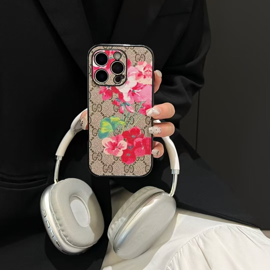 Inspired Gucci Flower IPhone Case