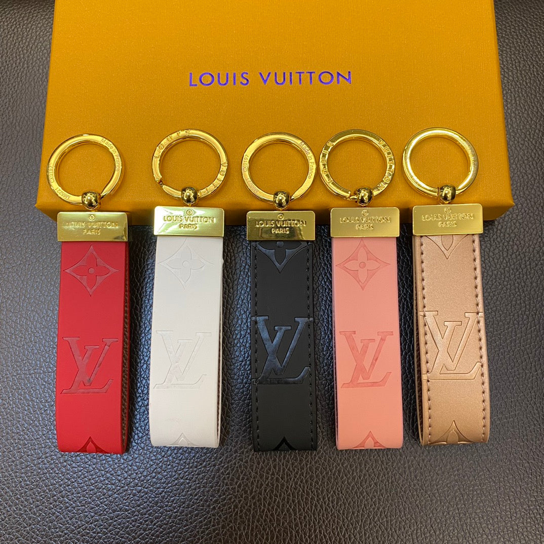Louis Vuitton Leather Key Chain